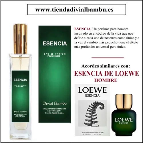 ESENCIA perfume hombre 50ml